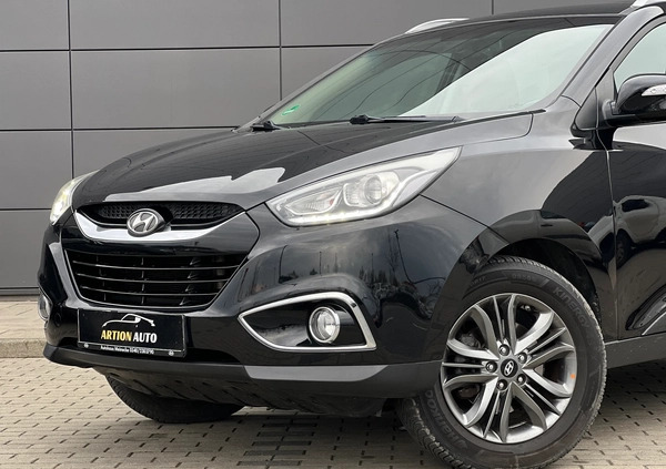 Hyundai ix35 cena 42900 przebieg: 237000, rok produkcji 2014 z Ogrodzieniec małe 781